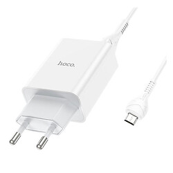 МЗП Hoco C99A, MicroUSB, З кабелем, Білий