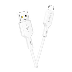 USB кабель Borofone BX70, Type-C, 1.0 м., Білий