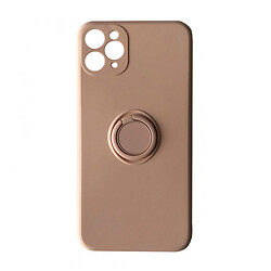 Чехол (накладка) Apple iPhone 11 Pro Max, Ring Color, Pink Sand, Розовый