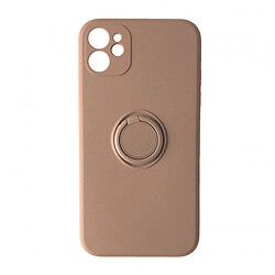 Чехол (накладка) Apple iPhone 12, Ring Color, Pink Sand, Розовый