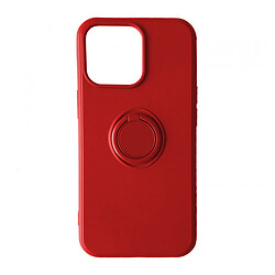 Чохол (накладка) Apple iPhone 13 Pro Max, Ring Color, Червоний