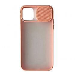 Чехол (накладка) Apple iPhone 11 Pro Max, SLIDER Full Camera, Ivory Rose, Розовый