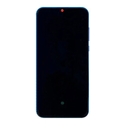 Дисплей (екран) Huawei P Smart S / Y8P, З рамкою, З сенсорним склом, OLED, Блакитний