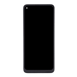 Дисплей (екран) Motorola XT2045 Moto G8, Original (100%), З сенсорним склом, З рамкою, Чорний