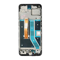 Дисплей (екран) OPPO A54, OnePlus Nord N100, High quality, З рамкою, З сенсорним склом, Чорний - № 2