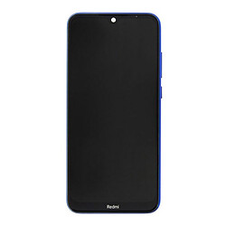 Дисплей (екран) Xiaomi Redmi Note 8t, Original (PRC), З сенсорним склом, З рамкою, Синій