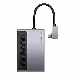 USB Hub Baseus CAHUB-DA0G, Серый