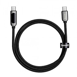 USB кабель Baseus CATSK-B01 Display Fast, Type-C, 1.0 м., Чорний