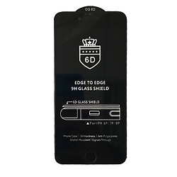 Защитное стекло Apple iPhone 6 Plus / iPhone 6S Plus, Glass Crown, 6D, Черный
