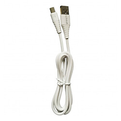 USB кабель Grand GC-C01, MicroUSB, 1.0 м., Білий