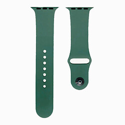 Ремешок Apple Watch 42 / Watch 44, Silicone WatchBand, Pine Green, Зеленый