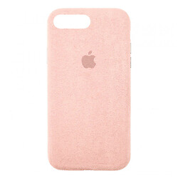 Чохол (накладка) Apple iPhone 12 Mini, Alcantara Full Premium, Рожевий