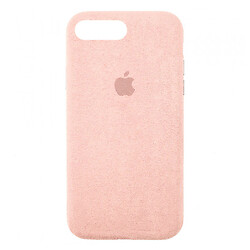 Чохол (накладка) Apple iPhone XS Max, Alcantara Full Premium, Рожевий