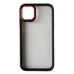 Чохол (накладка) Apple iPhone 12 Pro Max, Crystal Case Guard, Black-Red, Чорний