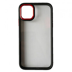 Чохол (накладка) Apple iPhone 13 Pro Max, Crystal Case Guard, Black-Red, Чорний