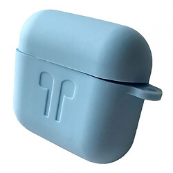 Чохол (накладка) Apple AirPods 3 / AirPods 4 mini, Silicone Classic Case, Бузковий