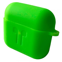 Чохол (накладка) Apple AirPods 3, Silicone Classic Case, Зелений