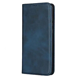 Чехол (книжка) Xiaomi Redmi 10C, Leather Case Fold, Синий