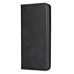 Чехол (книжка) Xiaomi Redmi 9a, Leather Case Fold, Черный