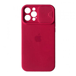 Чохол (накладка) Apple iPhone 12 Pro Max, SLIDER Full Camera, Rose Red, Червоний
