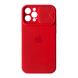 Чохол (накладка) Apple iPhone 12 Pro Max, SLIDER Full Camera, Червоний