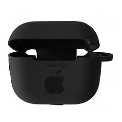 Чехол (накладка) Apple AirPods 3, Silicone Classic Case, Черный