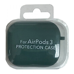 Чохол (накладка) Apple AirPods 3, Silicone Classic Case, Зелений