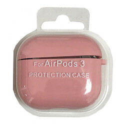 Чохол (накладка) Apple AirPods 3, Silicone Classic Case, Рожевий
