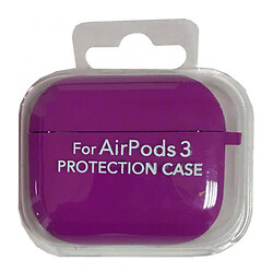 Чохол (накладка) Apple AirPods 3, Silicone Classic Case, Фіолетовий