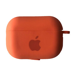 Чохол (накладка) Apple AirPods Pro, Silicone Classic Case, Помаранчевий