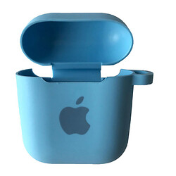 Чехол (накладка) Apple AirPods / AirPods 2, Silicone Case, Голубой
