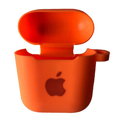 Чехол (накладка) Apple AirPods / AirPods 2, Silicone Classic Case, Оранжевый
