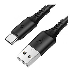 USB кабель Borofone BX47, Type-C, 1.0 м., Черный