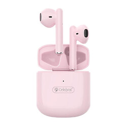 Bluetooth-гарнитура Celebrat W16 TWS, Original, Стерео, Розовый