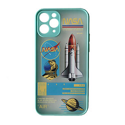Чохол (накладка) Apple iPhone 11 Pro Max, Generation NASA, Shuttle Mint, М'ятний