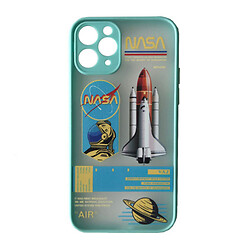 Чохол (накладка) Apple iPhone 11 Pro, Generation NASA, Shuttle Mint, М'ятний