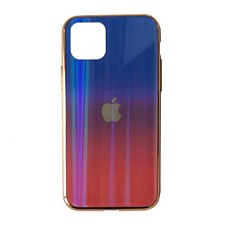 Чехол (накладка) Apple iPhone 11 Pro, Glass BENZO, Blue Red, Синий