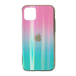 Чохол (накладка) Apple iPhone 11 Pro, Glass BENZO, Pink Mint, Рожевий