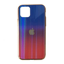 Чехол (накладка) Apple iPhone XS Max, Glass BENZO, Blue Red, Красный