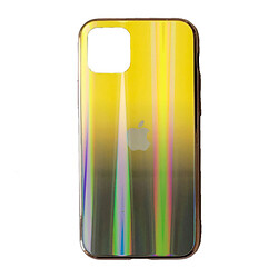 Чохол (накладка) Apple iPhone XS Max, Glass BENZO, Canary Yellow, Жовтий