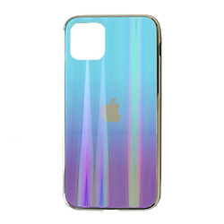 Чохол (накладка) Apple iPhone XS Max, Glass BENZO, Sky Blue Violet, Синій
