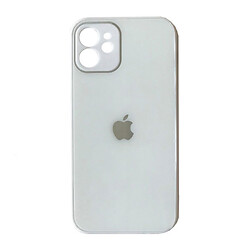 Чохол (накладка) Apple iPhone 12 Pro, Glass DESIGNO, Білий