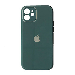 Чохол (накладка) Apple iPhone XS Max, Glass DESIGNO, Dark Green, Зелений