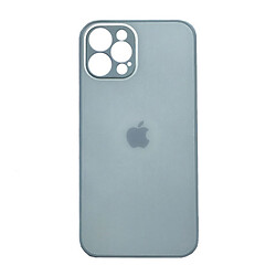 Чохол (накладка) Apple iPhone 12, Glass MATTE DESIGNO, Сірий