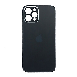 Чехол (накладка) Apple iPhone 12 Pro, Glass MATTE DESIGNO, Черный