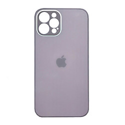 Чохол (накладка) Apple iPhone 7 Plus / iPhone 8 Plus, Glass MATTE DESIGNO, Blueberry, Бузковий