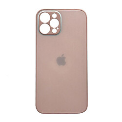 Чохол (накладка) Apple iPhone X / iPhone XS, Glass MATTE DESIGNO, Pink Sand, Рожевий