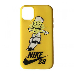 Чехол (накладка) Apple iPhone XS Max, JOY, Bart Nike, Желтый
