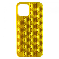 Чехол (накладка) Apple iPhone 12 / iPhone 12 Pro, Pop-It Case, Желтый