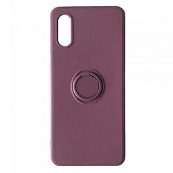Чехол (накладка) Samsung A022 Galaxy A02, Ring Color, Cherry Purple, Фиолетовый